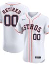 Houston Astros Nike Home Elite Pick-A-Player Retired Roster Jersey - White