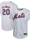 Pete Alonso New York Mets Nike Youth Home Game Player Jersey - White