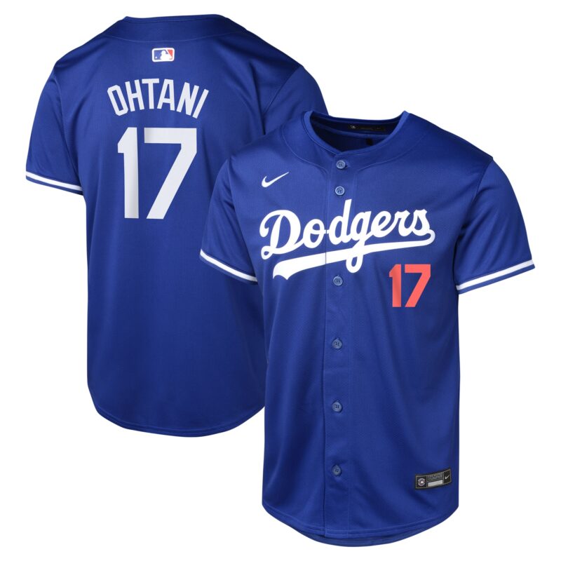 Shohei Ohtani Los Angeles Dodgers Nike Youth Alternate Limited Jersey?? Royal