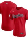 Cleveland Guardians Nike Alternate Vapor Premier Elite Patch Jersey - Red