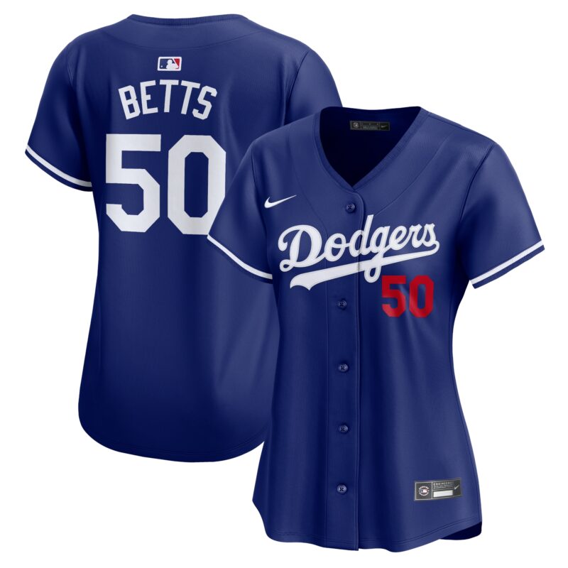 Mookie Betts Los Angeles Dodgers Nike Women's Alternate Limited Player Jersey?? Royal