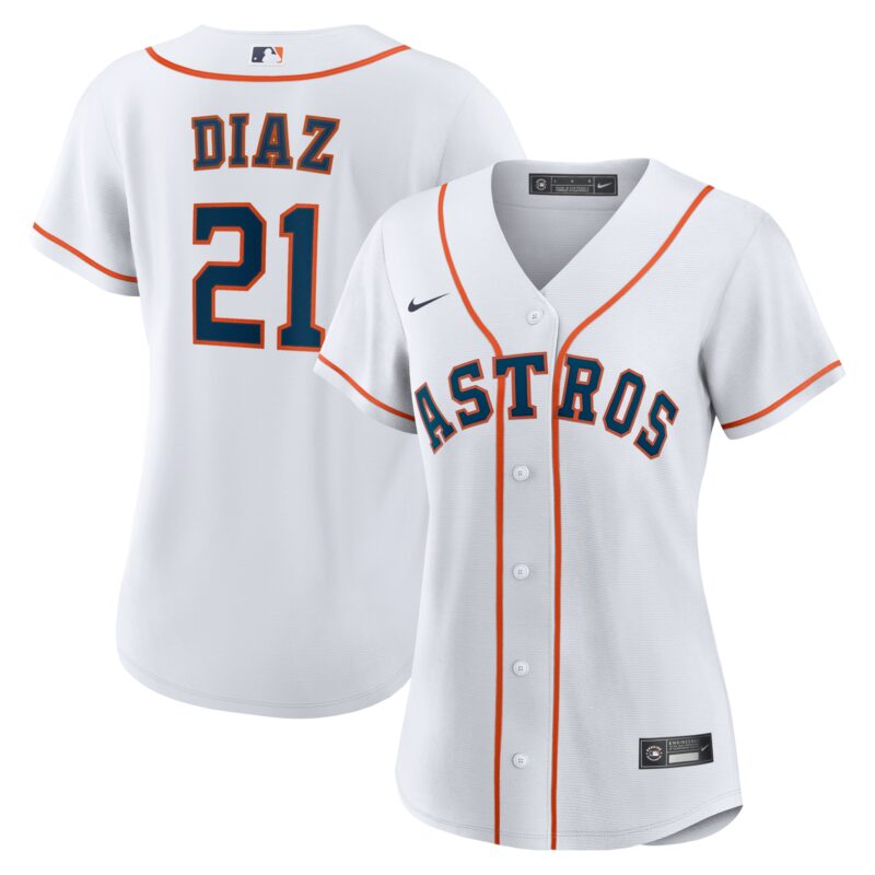 Yainer Diaz Houston Astros Nike Home Replica Jersey - White