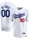 Los Angeles Dodgers Nike Home Limited Pick-A-Player Retired Roster Jersey - White