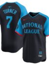 Trea Turner National League Nike 2024 MLB All-Star Game Limited Player Jersey - Navy