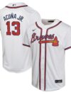 Ronald Acu?a Jr. Atlanta Braves Nike Youth Home Game Player Jersey - White