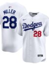 Bobby Miller Los Angeles Dodgers Nike Home Limited Player Jersey - White