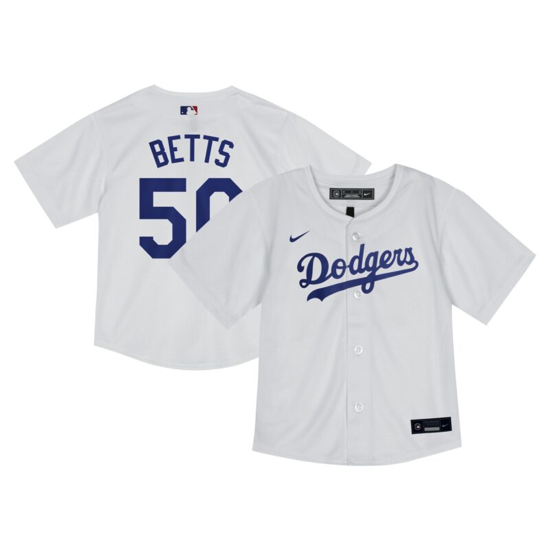 Mookie Betts Los Angeles Dodgers Nike Infant Game Jersey - White