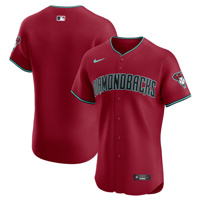 Arizona Diamondbacks Nike Vapor Premier Elite Patch Jersey - Red