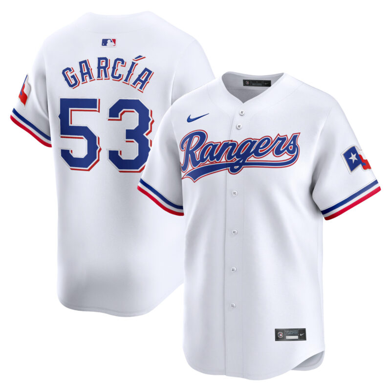 Adolis Garc?a Texas Rangers Nike Youth Home Limited Player Jersey - White