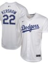 Clayton Kershaw Los Angeles Dodgers Nike Youth Home Player Game Jersey - White