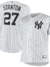 Giancarlo Stanton New York Yankees Big & Tall Replica Player Jersey - White