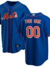 New York Mets Nike Alternate Replica Custom Jersey - Royal