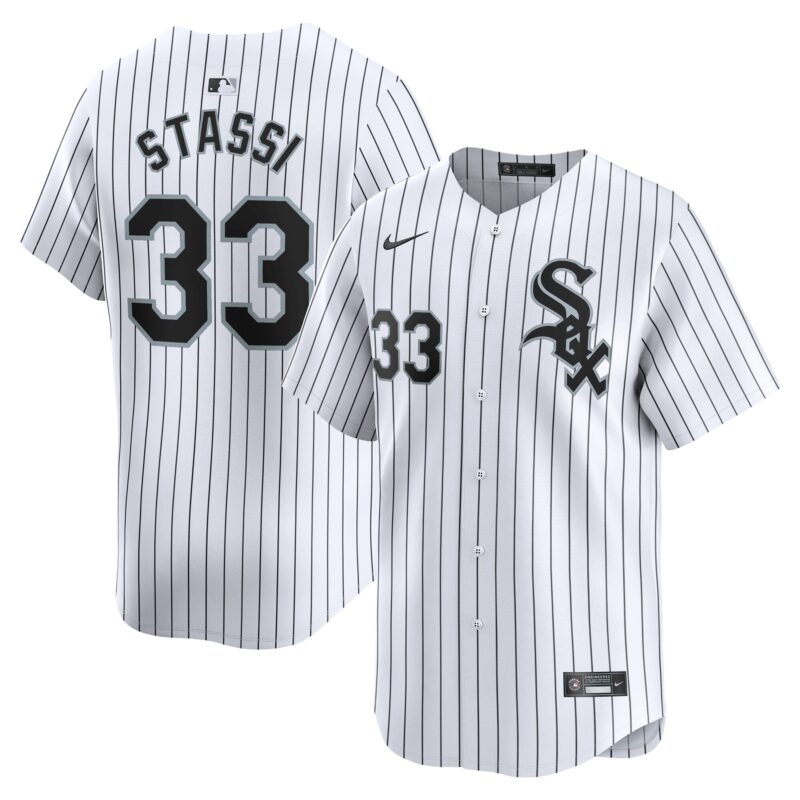 Max Stassi Chicago White Sox Nike Home Limited Player Jersey?? White