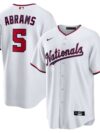 C.J. Abrams Washington Nationals Nike Home Replica Jersey - White