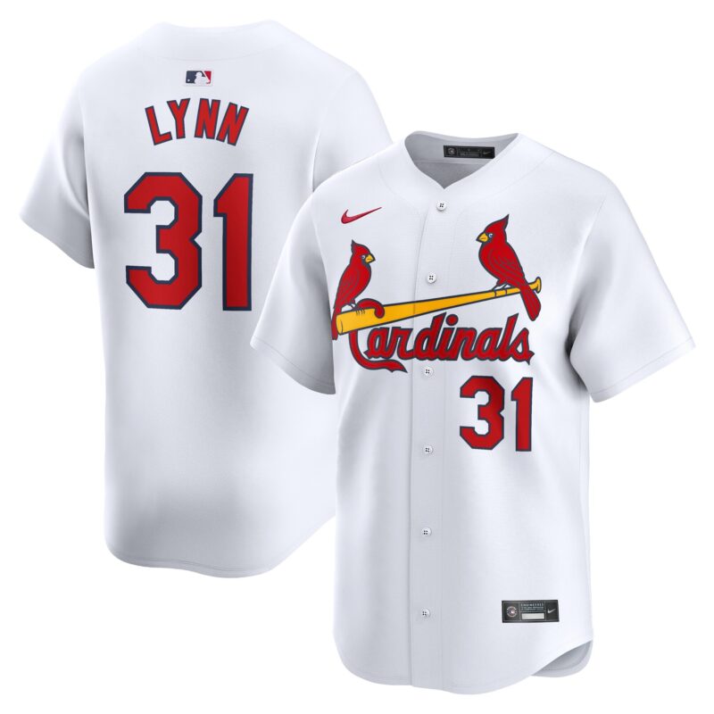 Lance Lynn St. Louis Cardinals Nike Home Limited Player Jersey?? White