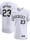 Kris Bryant Colorado Rockies Nike Home Elite Jersey - White