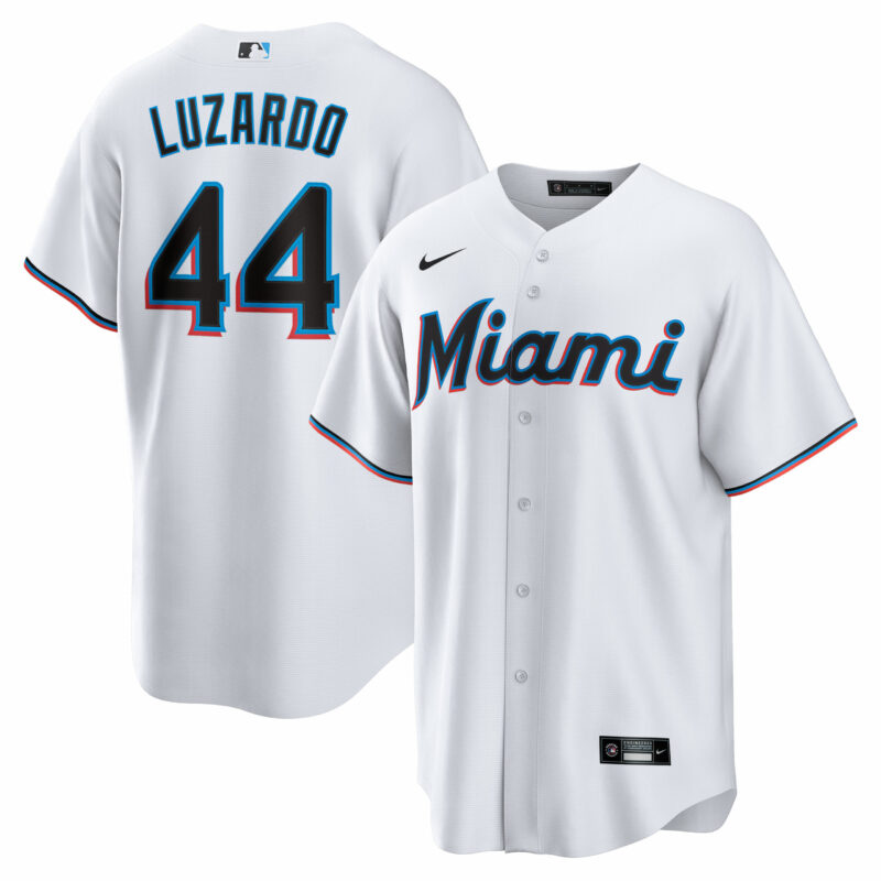 Jes?s Luzardo Miami Marlins Nike Home Replica Player Jersey - White