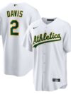 Khris Davis Oakland Athletics Nike Home Replica Player Name Jersey - White
