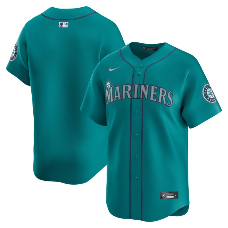 Seattle Mariners Nike Alternate Limited Jersey?? Aqua