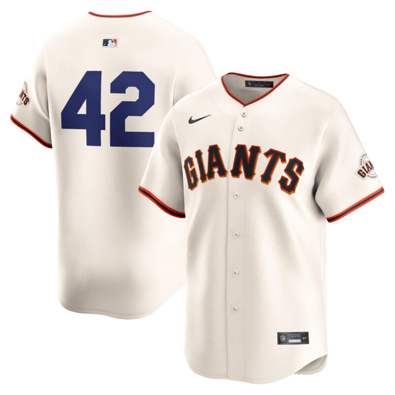 San Francisco Giants Nike 2024 Jackie Robinson Day Home Limited Jersey?? Cream
