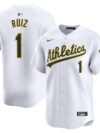 Esteury Ruiz Oakland Athletics Nike Home Limited Player Jersey - White
