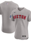 Boston Red Sox Nike Road Elite Patch Jersey - No Color