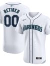 Seattle Mariners Nike Home Elite Pick-A-Player Retired Roster Jersey - White