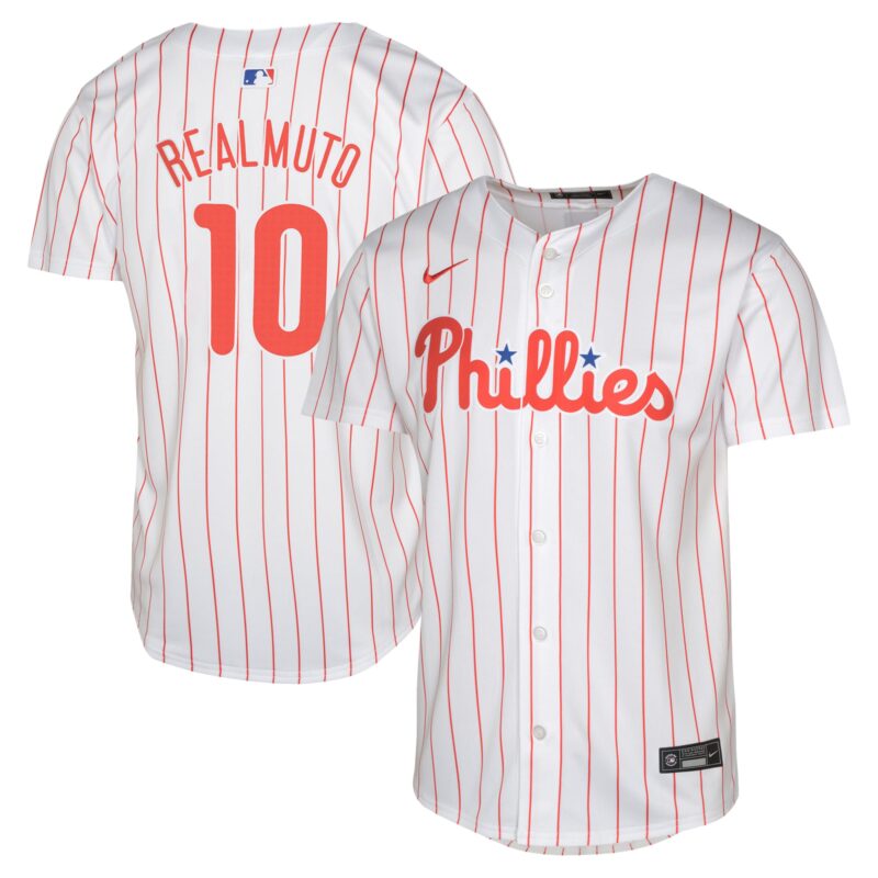 J.T. Realmuto Philadelphia Phillies Nike Youth Home Limited Jersey?? White