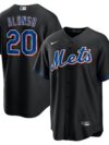 Pete Alonso New York Mets Nike 2022 Alternate Replica Player Jersey - Black