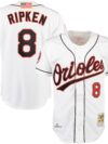 Cal Ripken Baltimore Orioles Mitchell & Ness Home Authentic Jersey - White