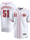 Graham Ashcraft Cincinnati Reds Nike Home Limited Player Jersey - White