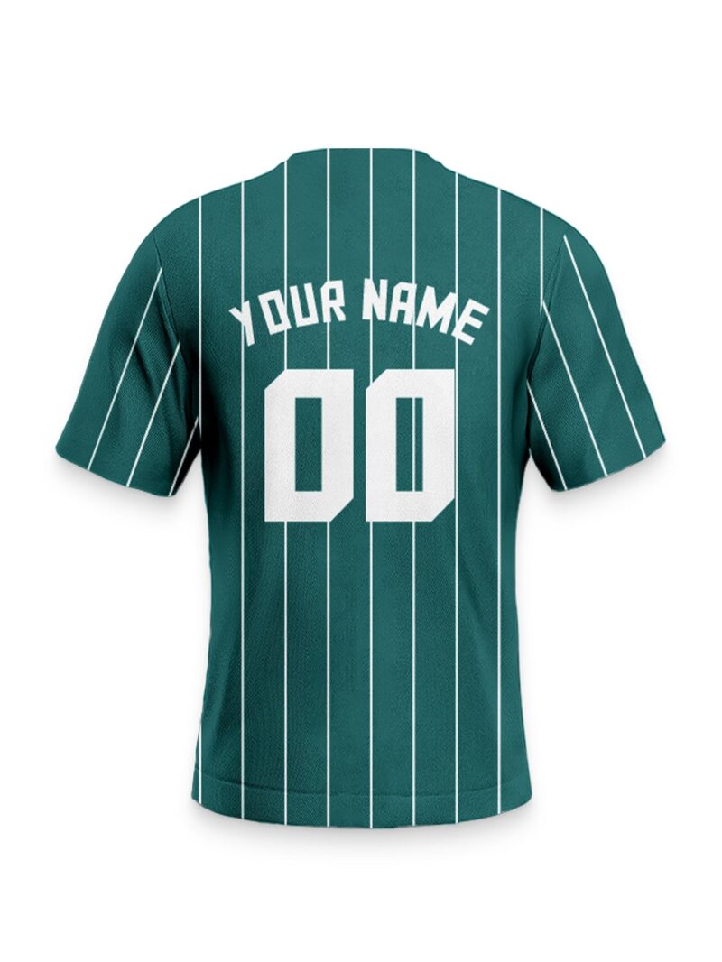 Classic Baseball Stripe Men's Custom Baseball Jerseys - Custom Name & Number (Multi-Color Options) - Image 7